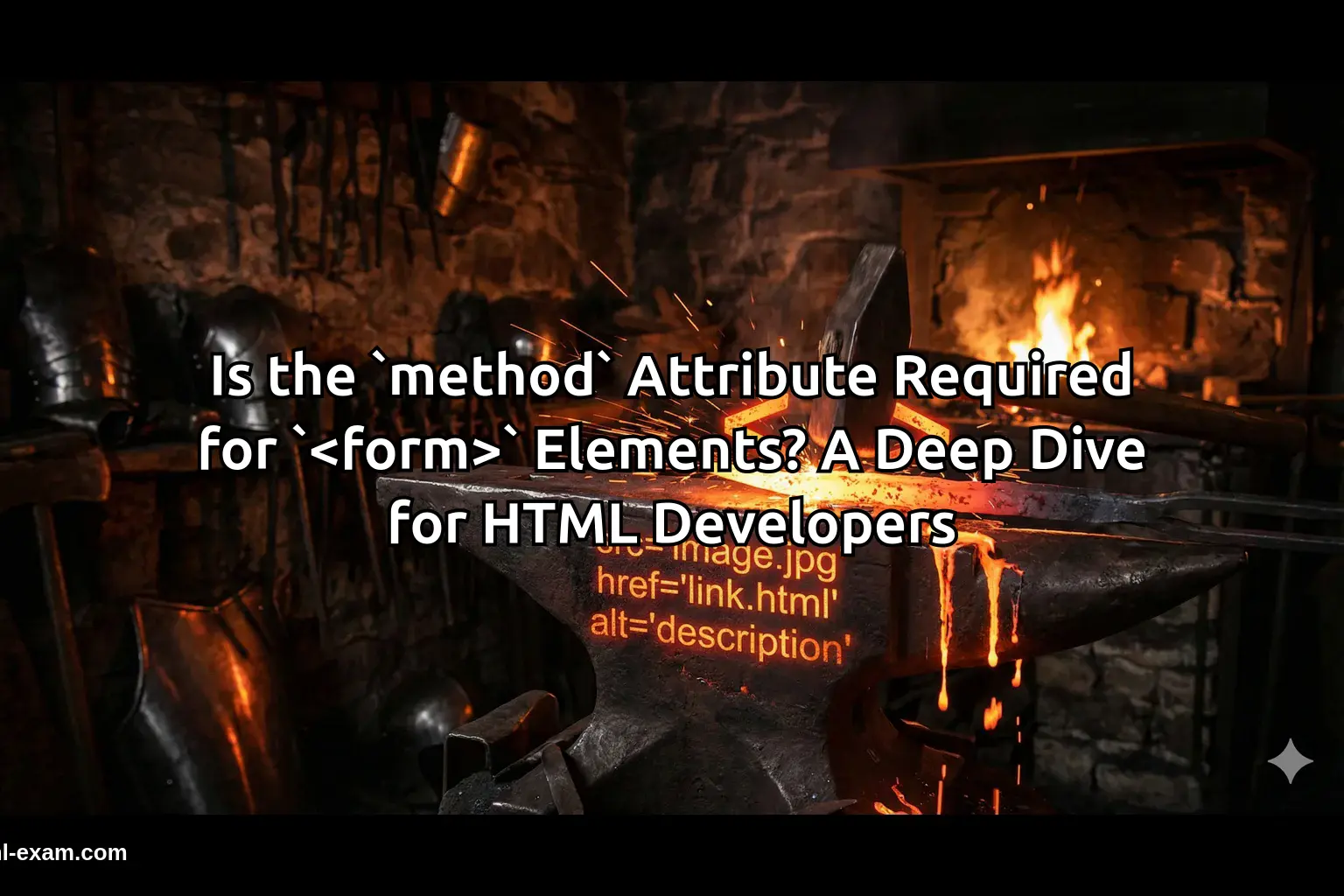 Is the `method` Attribute Required for ` ` Elements? A Deep Dive for ...