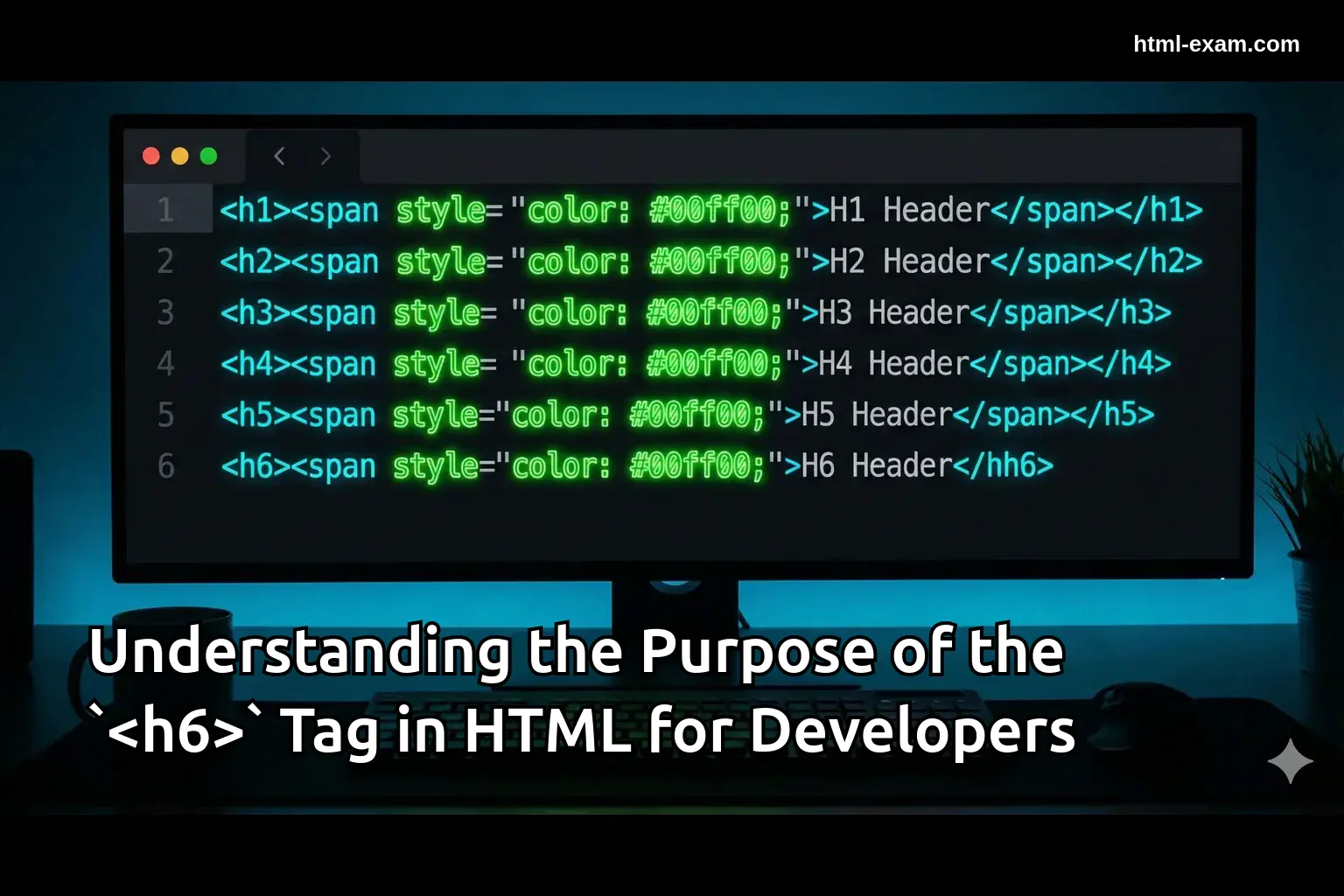 Understanding the Purpose of the ` ` Tag in HTML for Developers